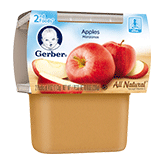 2nd Foods Applesauce 2/4oz Cups Baby
